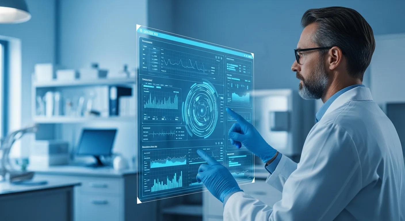 Innovative femtech startup ideas 2026 displayed on a futuristic digital health interface with glowing biometric icons.