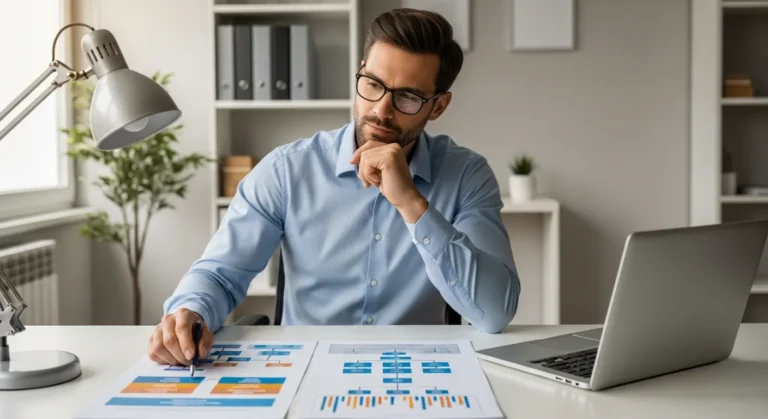 Comparing LLC vs sole proprietorship 2026 for small business owners in a modern workspace.